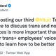 Intuit's CEO promotes their trans+ summit
